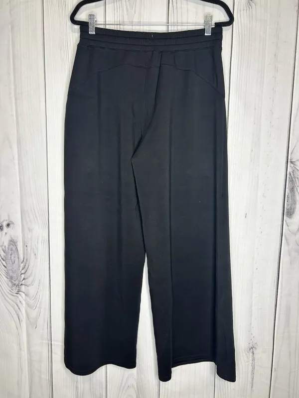 Spanx AirEssentials Women's Sz XL Black Wide Leg Drawstring Pants Lounge 50239Q - Image 5
