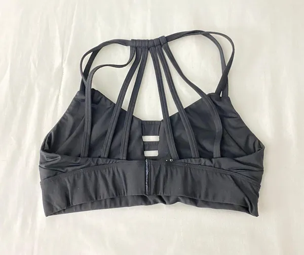 PINK black sport bra - Image 3