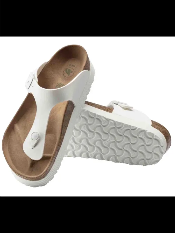 Papillion by Birkenstock Gizeh Vegan Platform Sandal Sz 38 - Image 2