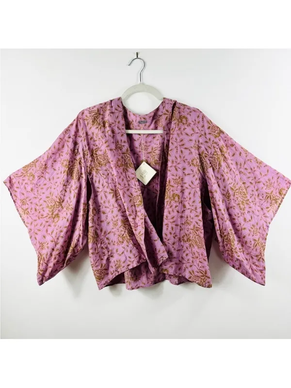 MATTA NY cotton and silk kimono jacket fits S/M NWT - Image 4