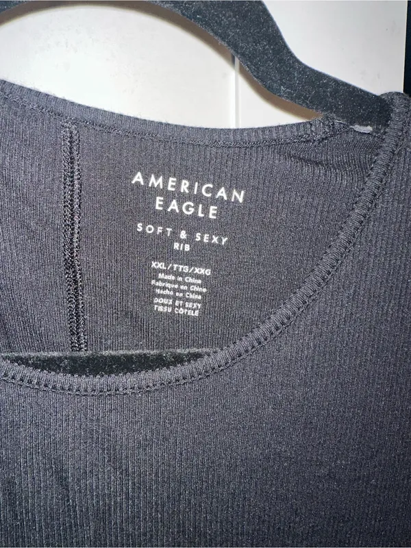 AE Soft & Sexy Swing Tank Top-Black - Image 7