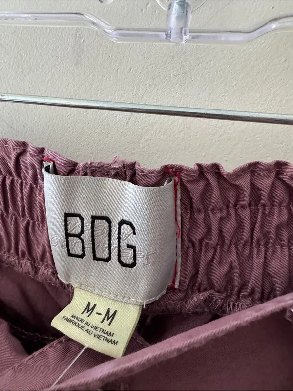 Urban Outfitters NEW BDG Mauve Pink Riley Classic Cargo Pants - Image 8