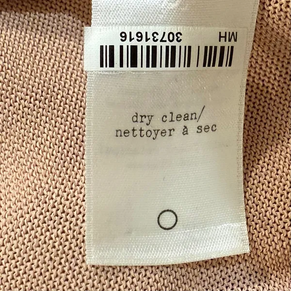 rag & bone V Neck Sweater Womens Small Rose Pink Viscose‎ High Low Split Hem - Image 8