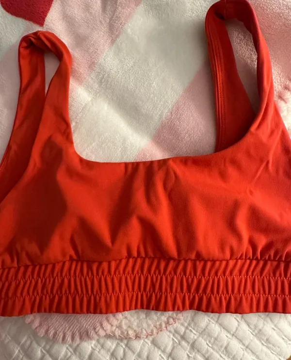 Daily Drills Red Reversible Bra Top - Image 5