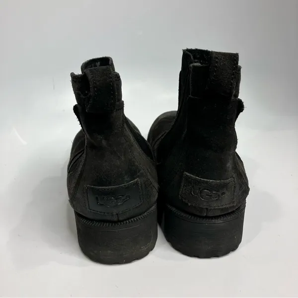 UGG Bonham‎ boots black leather size 8.5 - Image 6