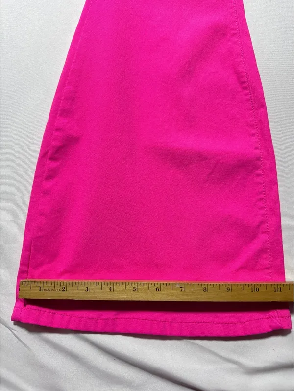 Bold Hot Pink Flared JC Jeans - Image 2