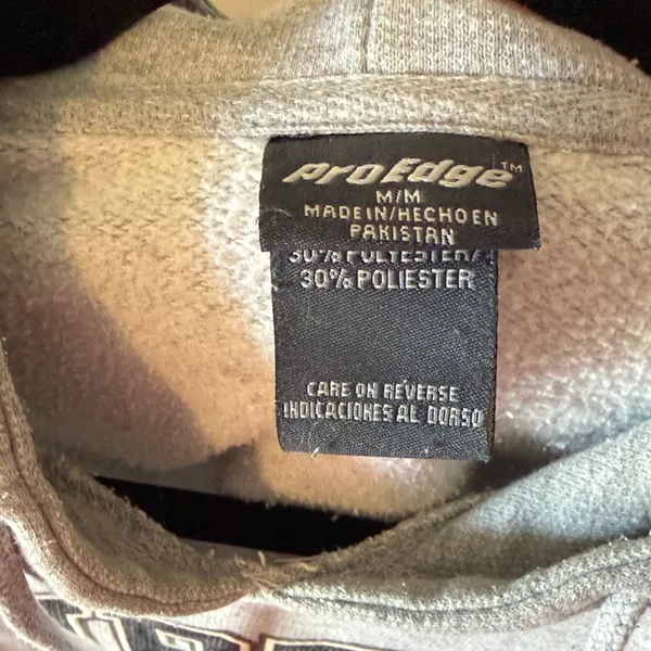 Purdue Hoodie Gray Size M - Image 2