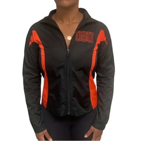 VINTAGE NIKE OSU Beavers Windbreaker Lightweight Jacket - Image 4