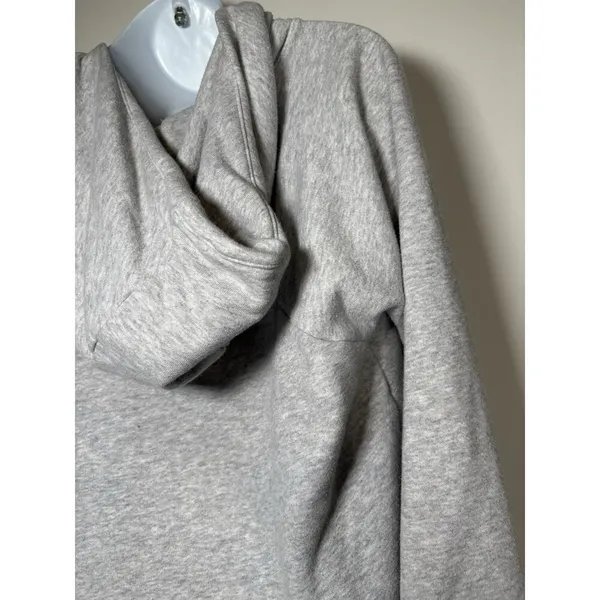 ATHLETA‎ Sweatshirt Cotton Blend Hoodie Grey Long Athleisure Workout Size Small - Image 11