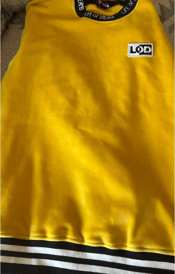 Yellow LOD sweatshirt (Trippie Redd) merch - Image 5