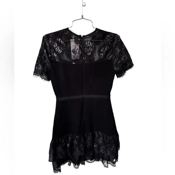 Shoshanna Manon Lace Dress in Black NWT 2 - Image 3