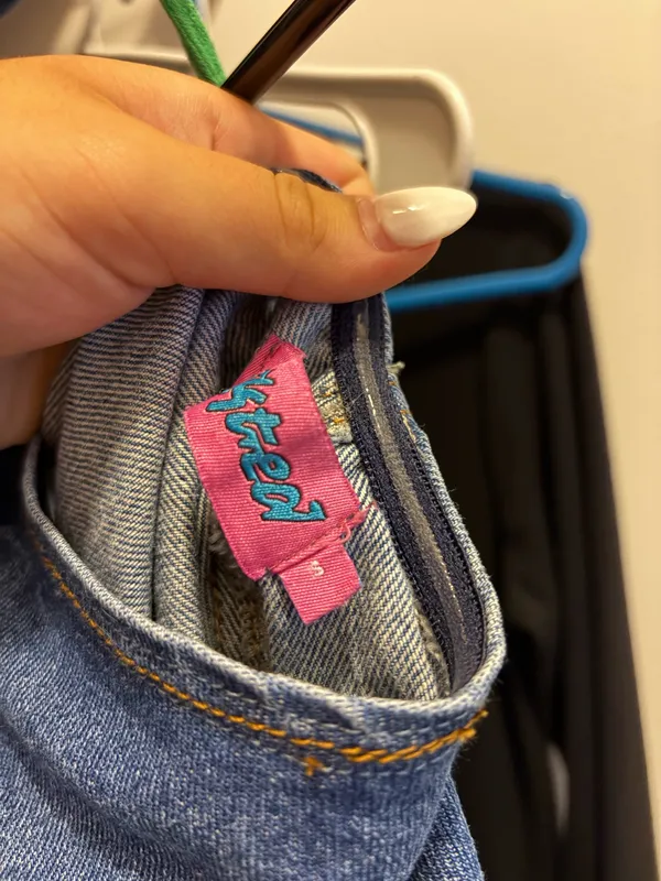 Edikted Denim Halter Dress - Image 3