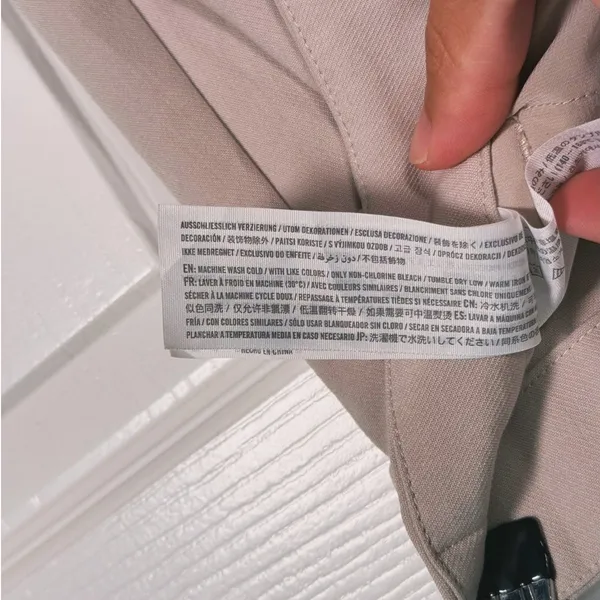 Abercrombie & Fitch Sloane Tailored Cargo Pants Size 26 (2) Beige Utility Scandi - Image 12
