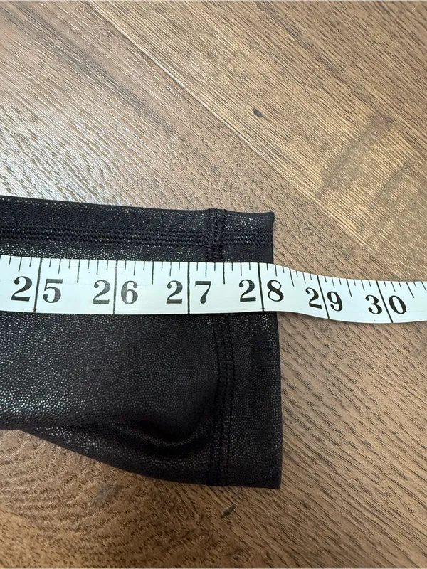 Lululemon Wunder Under Shiny 28” Leggings Black size‎ 6 - Image 4