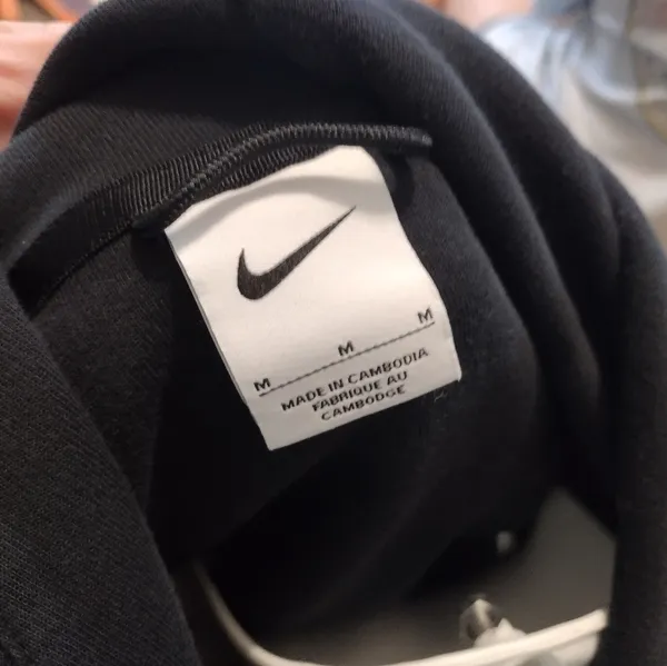 Nike Tech Black Full Zip Up Hoodie With Yellow Jackets Embroidered - Image 4