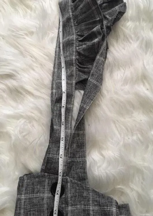 Overall Pants Gray Size XS - Image 5