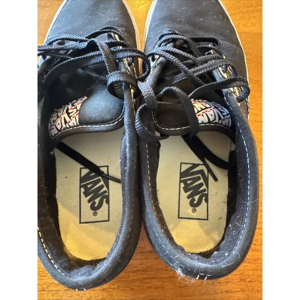 VANS ATWOOD SKATEBOARD SHOE BLACK/WHITE Women’s 8.5 #1 Skateboarding Shoe - Image 4