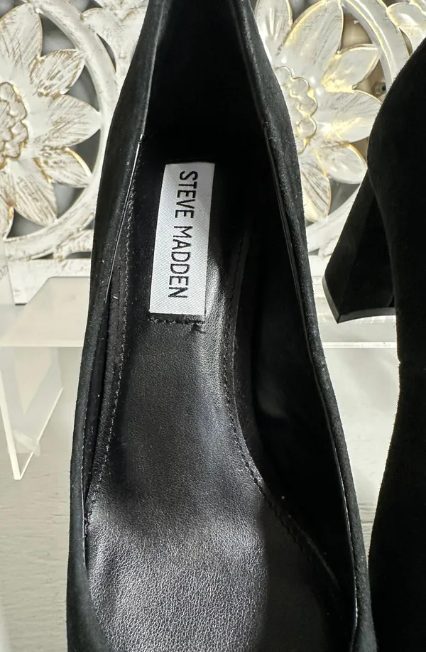 Womens Lend Suede Dressy Heels - Image 10