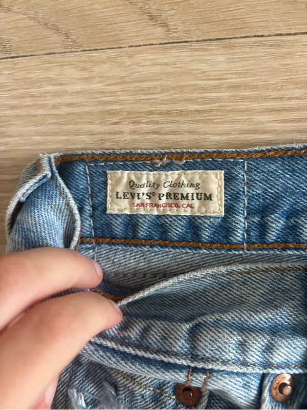 Levi’s Premium 90’s 501 Distressed Jeans - Image 2