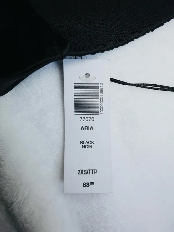 Babaton Aria Black Satin Bra Top - XXS - NWT - Image 5