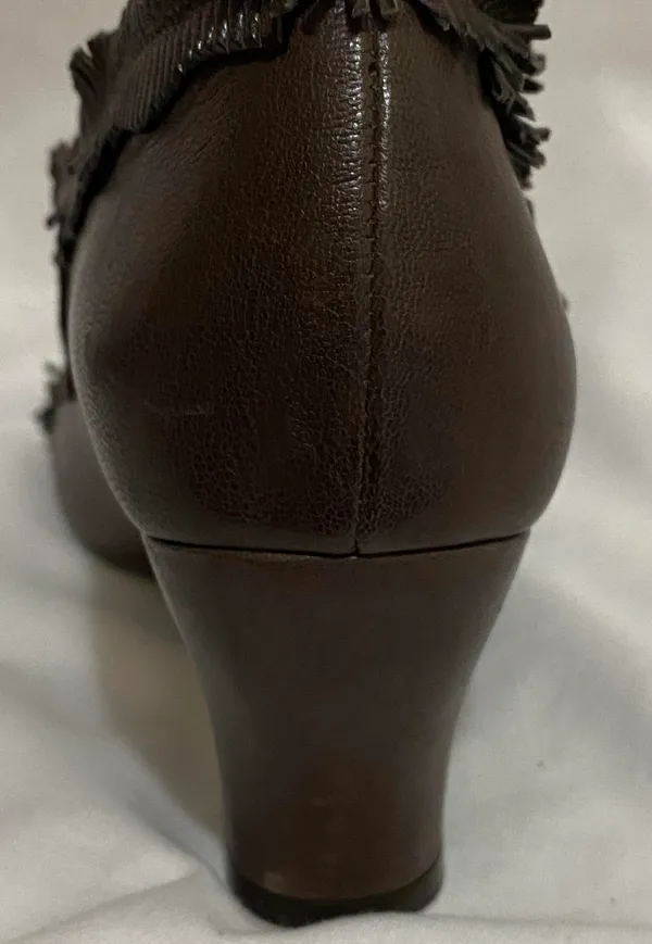 Chie Mihara Leather Vintage Looking Heels - Image 10