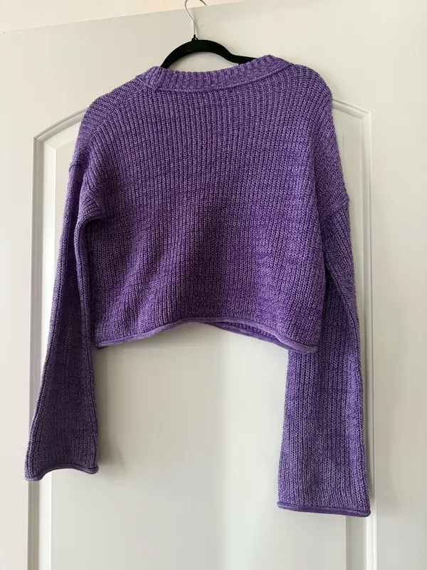 Wild Fable Purple Sweater - Image 2
