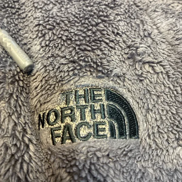 The North Face Women's Gray Soft Fleece Jacket - Image 4