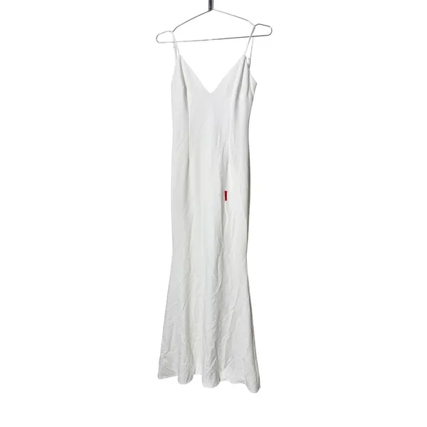 Katie May Bambina Gown Ivory Open Back Maxi Dress Small - Image 4