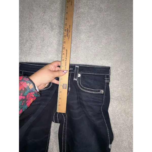 Women's Big Star Liv boot cut distressed jeans size 28x35 Regular - Image 9