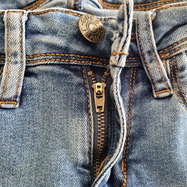 Guess Beyla Fit Curvy Mid Rise Blue Skinny Jeans Size US 25 - Image 4