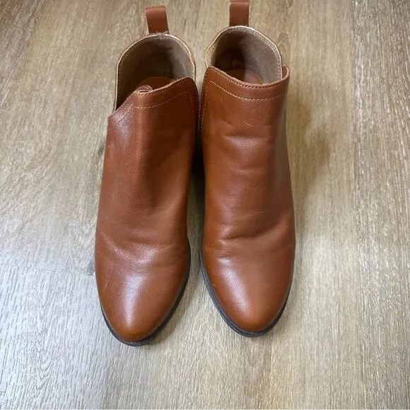 Lucky Brand‎ Bollo Brown Leather Booties 7.5 - Image 2