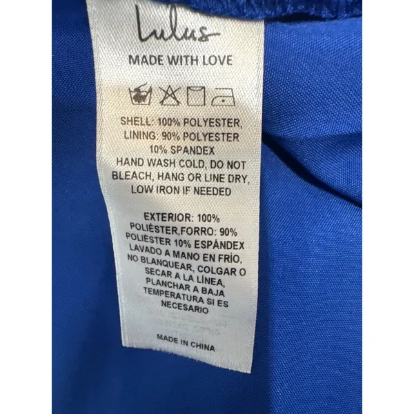 Lulus Cascading Crush Cobalt Blue Tiered Bustier Midi Dress - Image 7