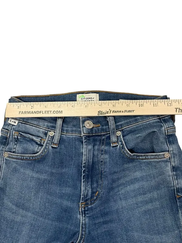 Citizens Of Humanity Emanuelle Blue Bootcut Jeans - Image 4