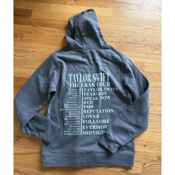 2023 TAYLOR SWIFT‎ "The Eras" Concert Tour L Hooded Sweatshirt - Image 3