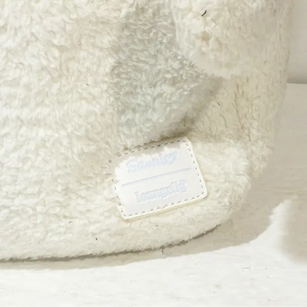 Sanrio Hello Kitty‎ Loungefly Cinnamoroll Fuzzy Exclusive Mini Backpack - Image 2