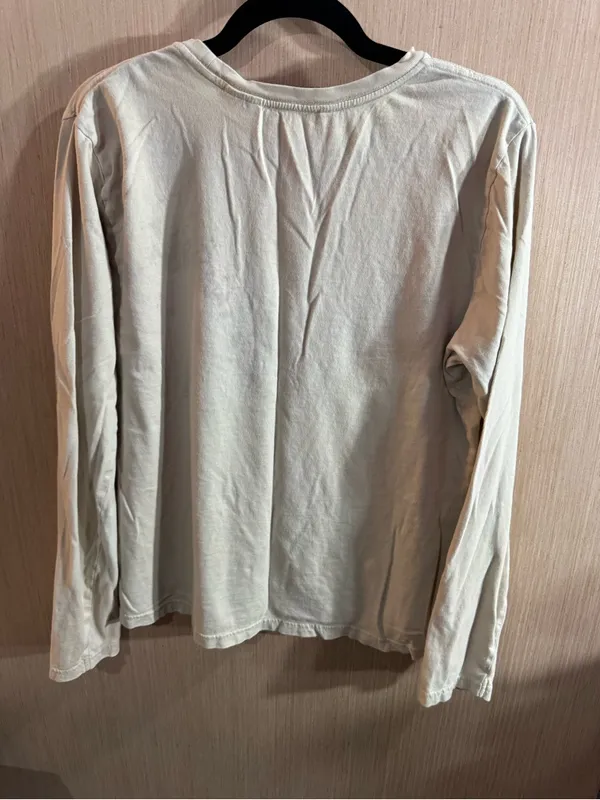Women’s Harley-Davidson Cream Long Sleeve Eagle Graphic Tee Size XL - Image 5