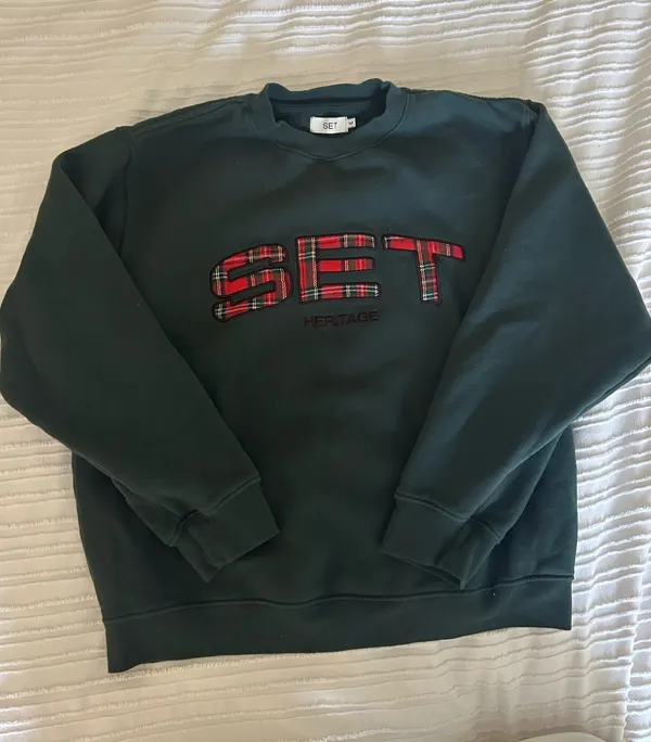 Set Active Heritage Green Crewneck - Image 2