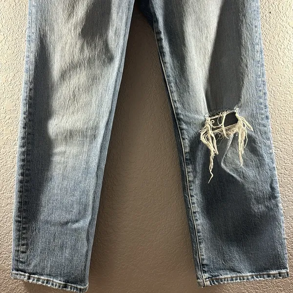 Levi’s Ribcage Straight Ankle in Haters Gonna Hate Wash - Image 8