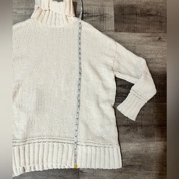 AERIE Oversized Turtleneck Knit Sweater - Image 6