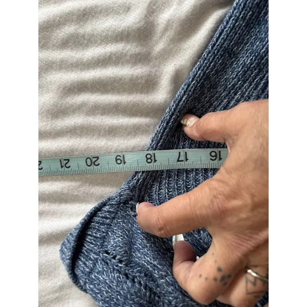 Lauren‎ Ralph Lauren Knit Zip Sweater Short Cuff Sleeve Size M Logo Soft - Image 6