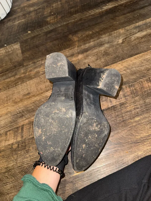 Black booties Size 9 - Image 5