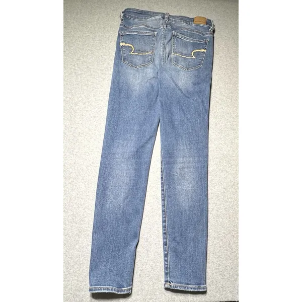 American Eagle Outfitters Women's Next Level Stretch Size 8 Regular - Image 7