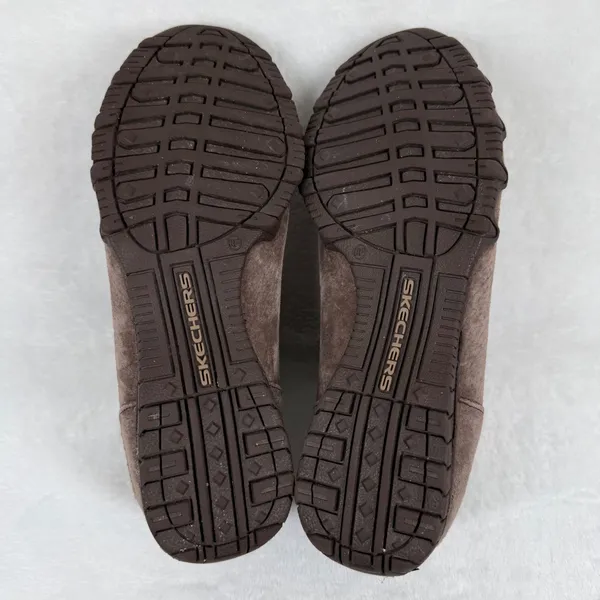 Skechers‎ Relaxed Fit Womens 10 Brown Suede Faux Fur Memory Foam Boots - Image 11
