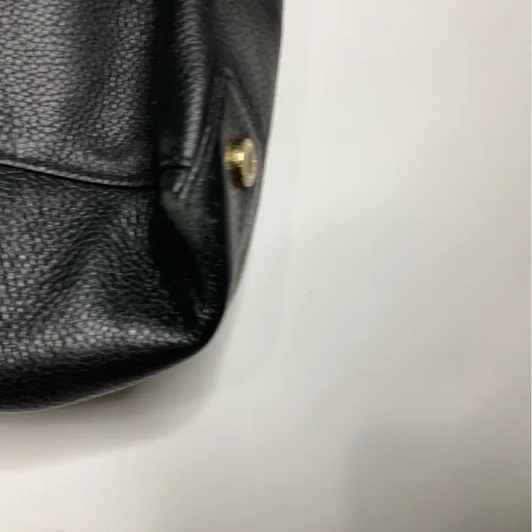Michael Kors black pebbled‎ leather handbag large - Image 8