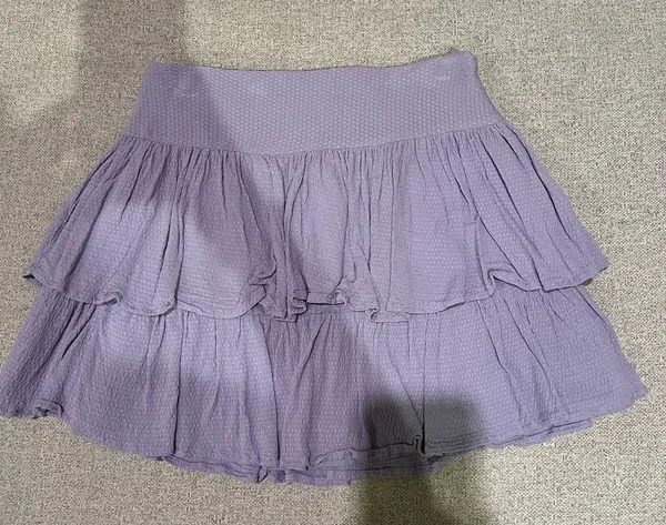 Forever 21 purple ruffle mini skirt - Image 3