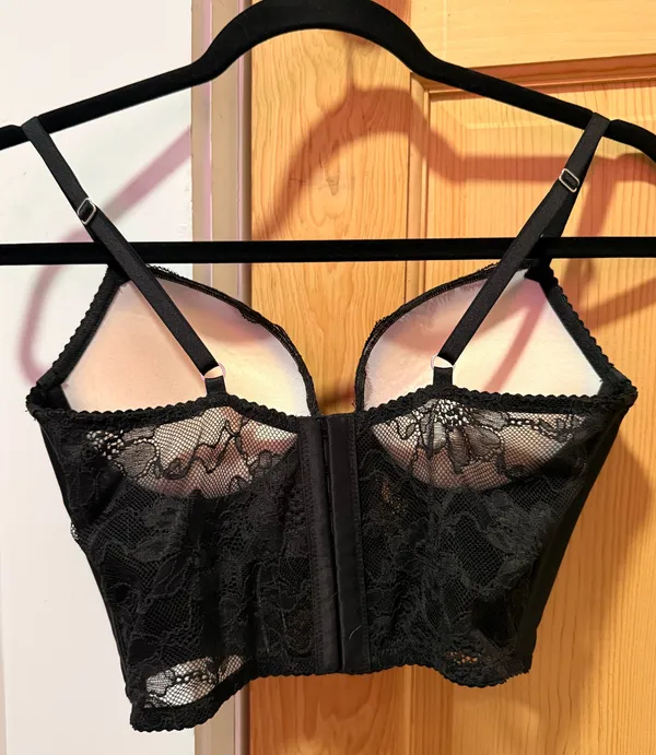 Victoria's Secret Very Sexy Embellished Push Up Corset Bustier Top 34B - Image 2