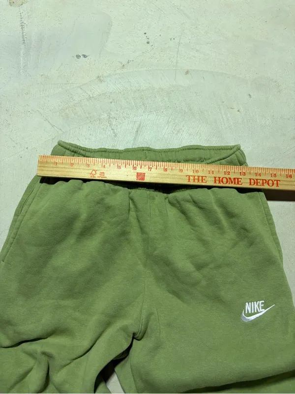 Nike Green women’s swoosh Joggers small - Image 4