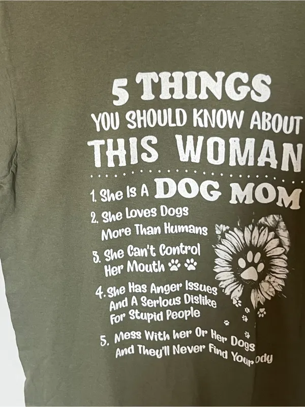 Graphic Dog Mom Tee - Image 2