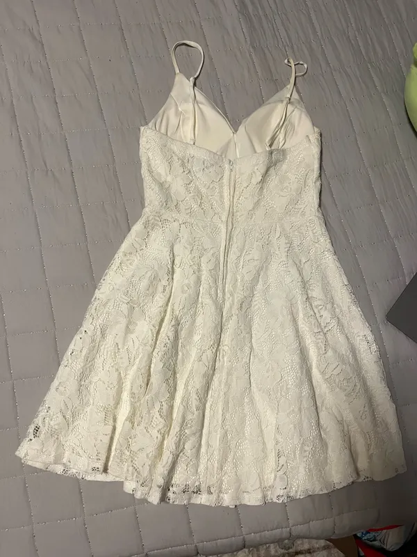 City Studios White lace dress - Image 2