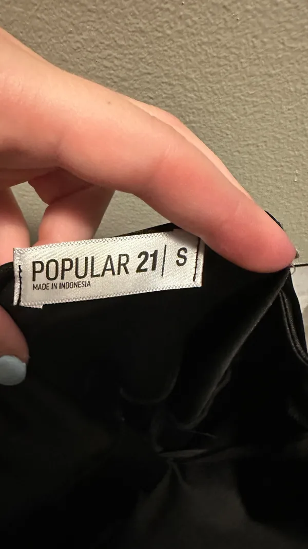 Popular 21 Black Dress - Image 3